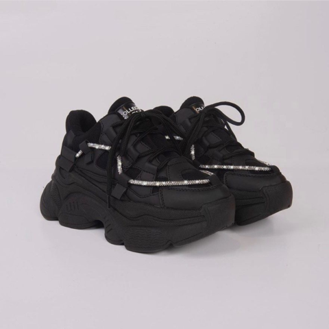 Zapatillas Vivian Black Glitter