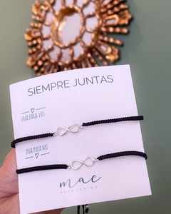 Pulsera Pack Siempre Juntas Black