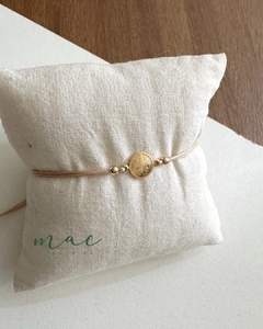 Pulsera San Benito gold simple