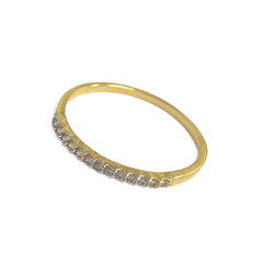 Anillo Laminado en Oro Sinfín N°1 - comprar online