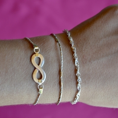 Combo: 3 Pulseras macizas