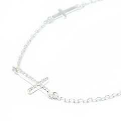 Pulsera Italiana 49 - 3 Cruces - comprar online