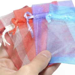 Pack Bolsitas de Organza 7cm x 9cm