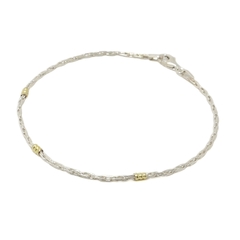 Pulsera Maciza Soga 045 con Oro