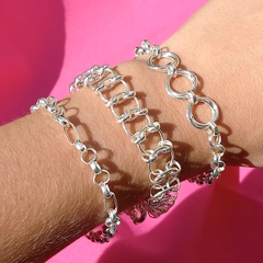 Combo: 3 Pulseras Rolo Especiales Nº3