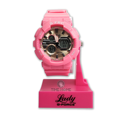 RELOJ LADY FORC DOBLE HORA PULSO RESINA MUJER NM - comprar online
