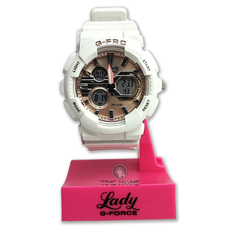 RELOJ LADY FORC DOBLE HORA PULSO RESINA MUJER NM