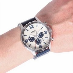 Reloj Fossil Jr1480 Hombre Pulso de Cuero - tienda online