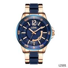 Reloj Loix L2101 Para Hombre En Acero Bicolor Original - comprar online