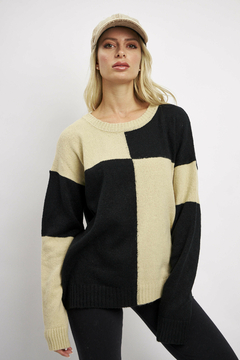 Art. 8063 / Sweater cuadros - comprar online