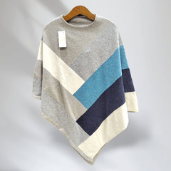 4902-A / Poncho Combinado Bremer - Switch Sweaters