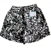 short floreado con encaje - talle 10