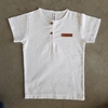 Remera lino blanco - talle 18 meses