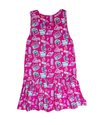 Vestido de algodón musculosa estampado - talle 14