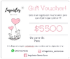 Gift Voucher para regalar