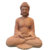 Buda Meditando na Cor Marrom