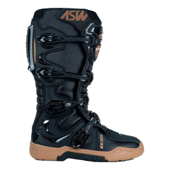 BOTA ASW ELEVATE ENDURO PRETA/MARROM - Rudnick Motos