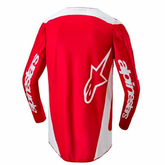 KIT CALÇA + CAMISA ALPINESTARS FLUID LURV 2024 VERMELHO - loja online