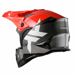 CAPACETE MATTOS RACING ATOMIC ICON 2024 VERMELHO - comprar online