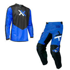 CALÇA + CAMISA MATTOS RACING ATOMIC AZUL