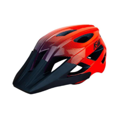 CAPACETE ASW BIKE ACCEL DOTS LARANJA