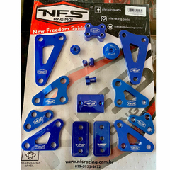 KIT 17 PEÇAS DE ALUMINIO NFS RACING ANODIZADAS TORNADO/XRE300 - comprar online