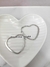 AQ1202 ARGOLLAS PLANA CON FORMA DE CORAZON 4CM