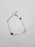 PQ435 PULSERA STRASS NEGRO Y TRANSPARENTE - comprar online