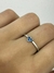 HQ1181 ANILLO CORAZON ESMALTADO AZUL