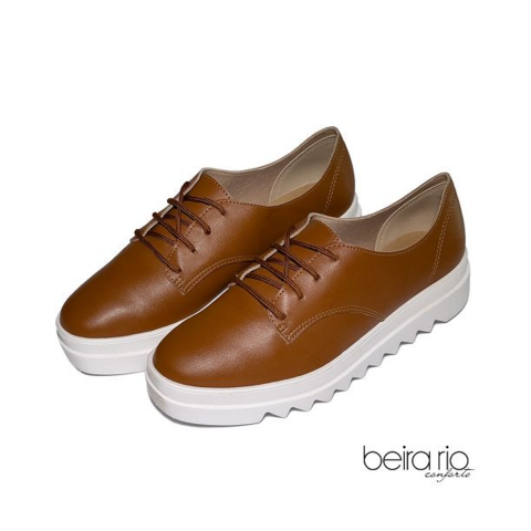 ZAPATOS CASUAL BEIRA RIO MUJER CARAMELO