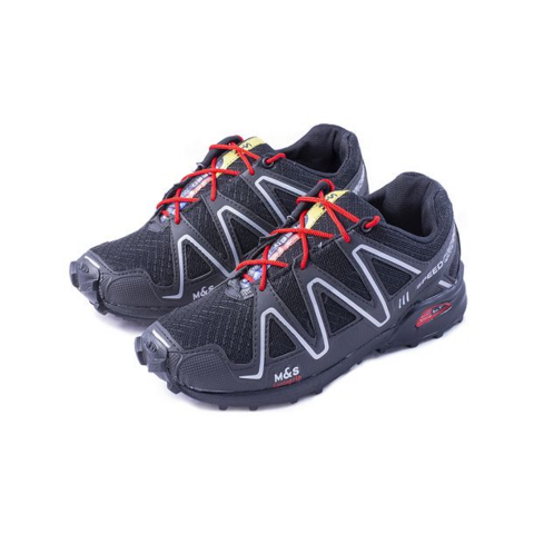 ZAPATILLAS MIVA TREKKING NEGRO PLATA 35-45