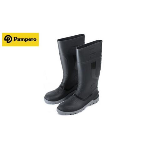 BOTAS LLUVIA PAMPERO JOBMASTER PUNTERA ACERO NEGRO