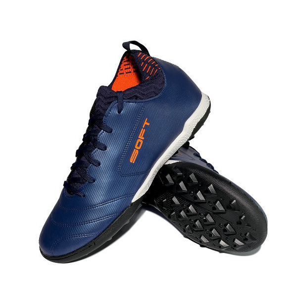 BOTINES SOFT PAPI FUTBOL AZUL Todo Calzados