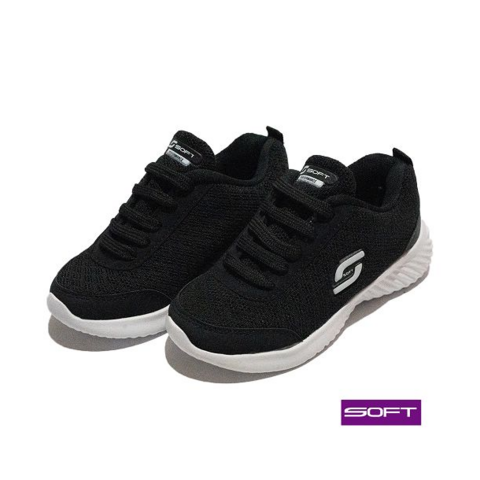 ZAPATILLAS SOFT DEPORTIVA NEGRO GRIS