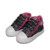 BOTITAS SULU KIDS NEGRO FUCSIA