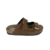 SANDALIAS TRIDY TIPO BIRK MARRON - comprar online