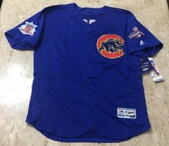 Camisa Majestic Chicago Cubs MLB Baseball Campeao Word Series