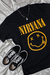 Camiseta Preta Nirvana - comprar online