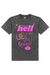 Camiseta Marmorizada Preta Calling Hell