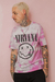 Camiseta Tie Dye Rosa Nirvana - comprar online
