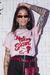 Camiseta Rosa Not Today Satan - comprar online