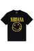 Camiseta Preta Nirvana