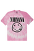 Camiseta Tie Dye Rosa Nirvana