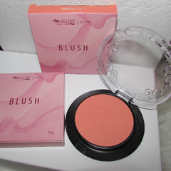 Blush Compacto Facial Cor 12 Alaranjada - Max Love - comprar online