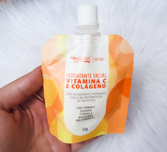 Hidratante Facial Vitamina C e Colágeno 50g - Max Love