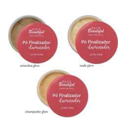 Pó Finalizador Profissional Iluminador Amêndoa Glow - Face Beautiful - comprar online