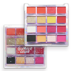 Paleta de Sombras Glamour Color 16 Cores - Mylife - comprar online