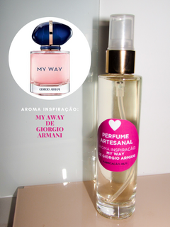 Perfume Artesanal - Aroma Inspiração My Way Giorgio Armani 50ml