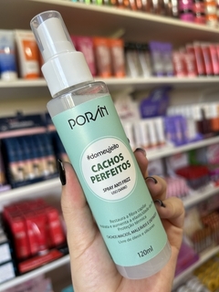 Spray Anti Frizz Vegano Cachos Perfeitos - Poran