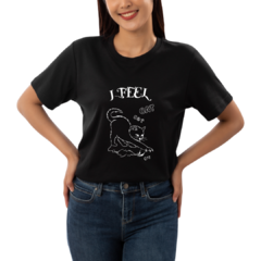 I Feel (G)-idle Cat Remera